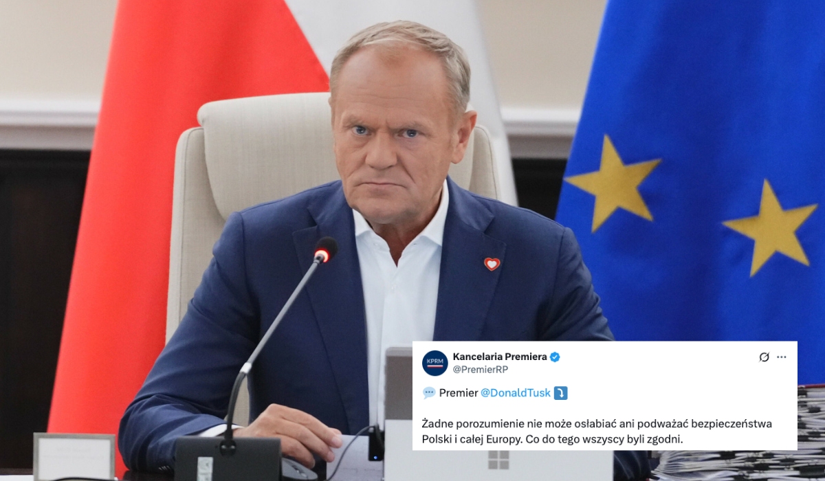 Tusk: część planu pokojowego dla Ukrainy jest zupełnie nie do zaakceptowania