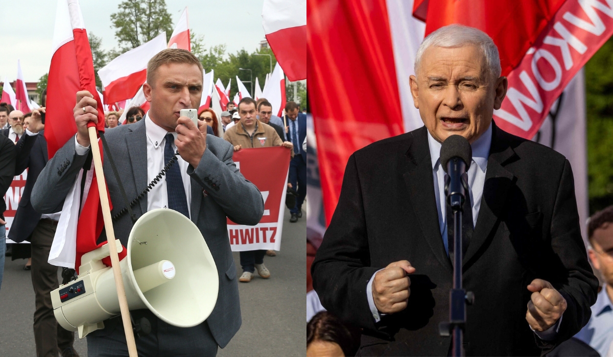 Kaczyński zapowiedział wiec w obronie Bąkiewicza i udział w Marszu Niepodległości