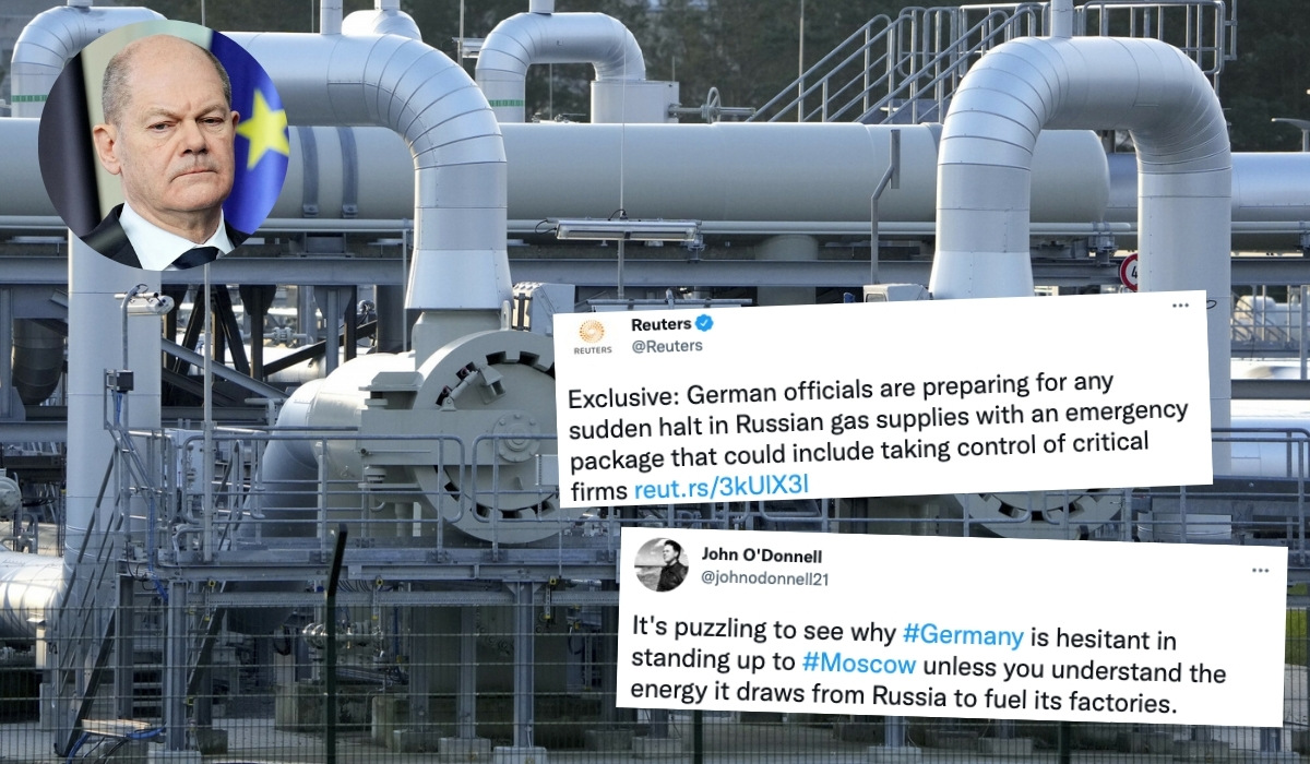 Reuters: Niemcy szykują plan kryzysowy na wypadek, gdyby Rosja nagle odcięła im gaz