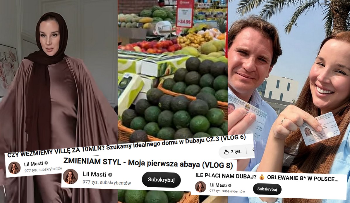 Lil Masti zachwala sklepy w Dubaju i równo ułożone warzywa, udało jej się też wyleczyć z "polskich cech"