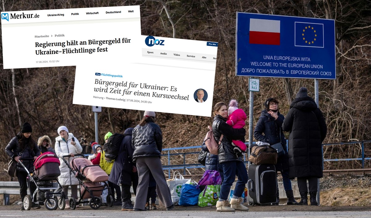 Niemcy domagają się odebrania zasiłku obywatelskiego dla ukraińskich mężczyzn: "ani nie bronią ojczyzny, ani nie podejmują pracy"