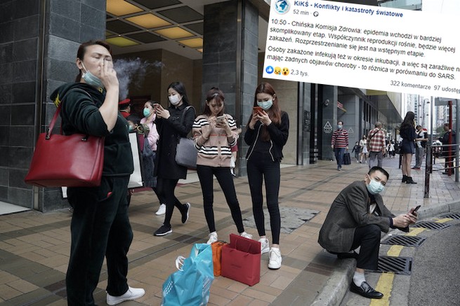 Chińska Komisja Zdrowia: epidemia wchodzi w bardziej skomplikowany etap