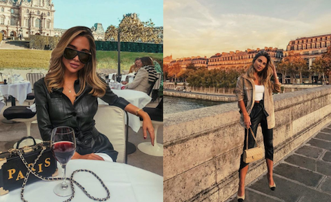 Influencerka przyłapana na photoshopowaniu zdjęć z "Paryża"