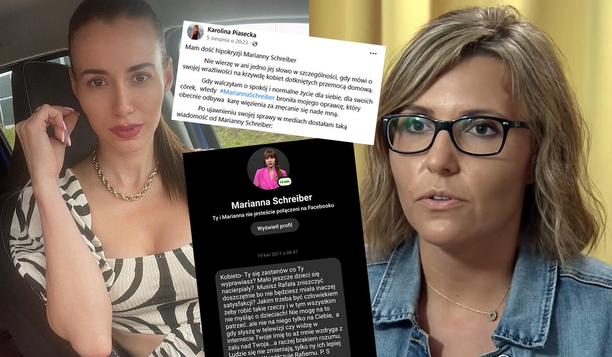 Marianna Schreiber grozi pozwami za oskarżenia, że chroniła polityka PiS dręczącego żonę