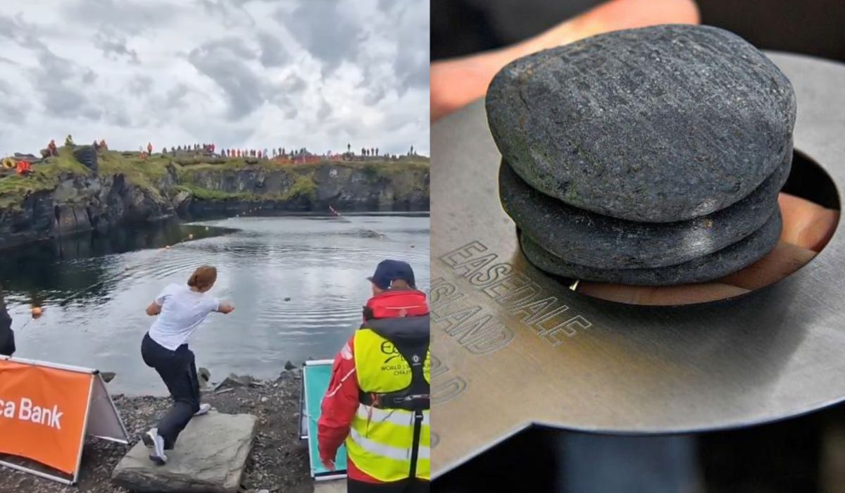 Skandal na mistrzostwach świata w puszczaniu kaczek, podejrzenia o nieuczciwe kamienie