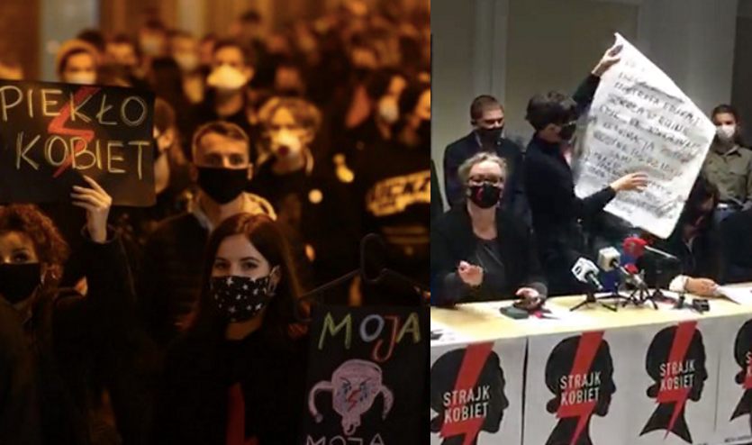 Strajk Kobiet ogłosił postulaty: prawa kobiet, ochrona zwierząt i planety