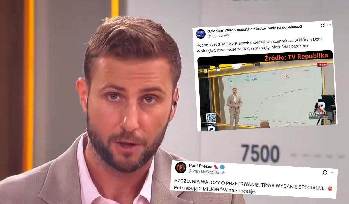TV Republika błaga widzów o wpłaty, bo stacji grozi unicestwienie: "mamy kilka dni, żeby zebrać 2 miliony"