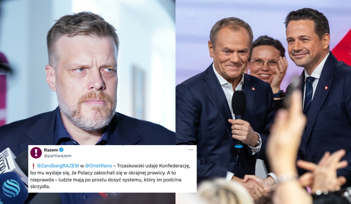 Zandberg śmieszkuje z Platformy Obywatelskiej, uważa, że próbuje udawać Konfederację