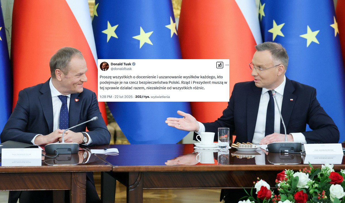Tusk prosi, żeby w sprawie Ukrainy rząd i opozycja działały wspólnie