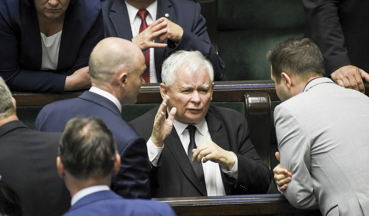 Kaczyński o szturmie na Sejm: wydarzenie było niezaplanowane