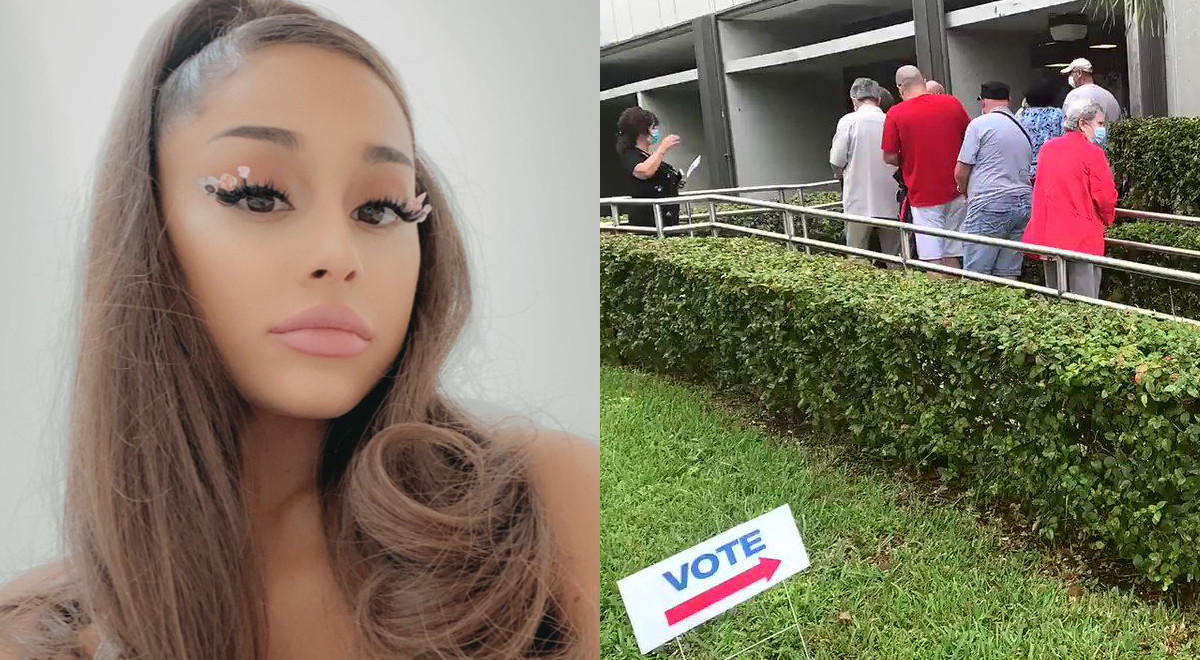 Floryda: Ariana Grande zamówiła setki pizz dla osób stojących w kolejce do głosowania