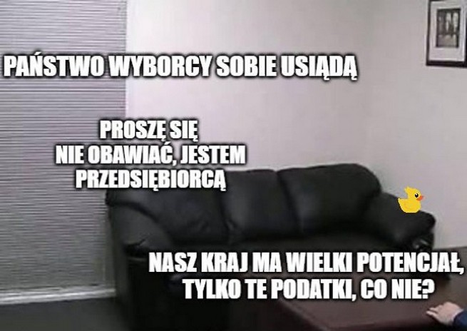 Pierwsza oficjalna kampania polityczna na stronach p*rno