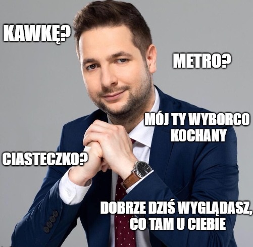 Patryk Jaki otworzył kawiarnię dla wyborców