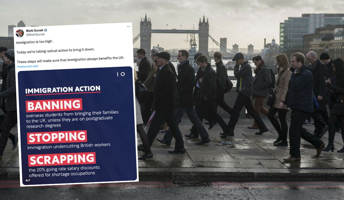 Wielka Brytania chce znacznie ograniczyć liczbę migrantów, także tych legalnych