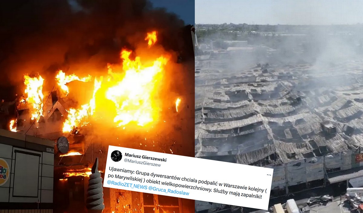 Polskie służby znalazły osiem zapalników, które miały wywołać kolejny pożar, podobny do tego przy Marywilskiej 44