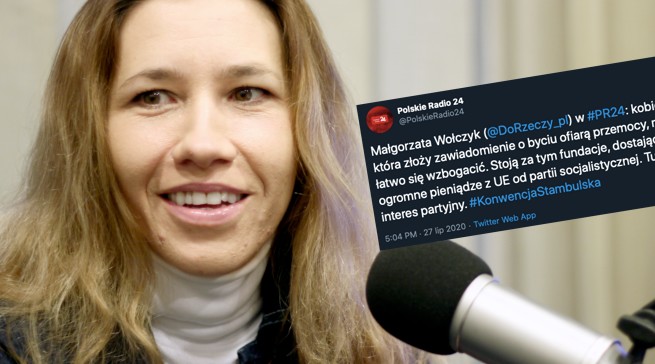 Dziennikarka Do Rzeczy: kobieta, która złoży zawiadomienie o byciu ofiarą przemocy, może łatwo się wzbogacić 