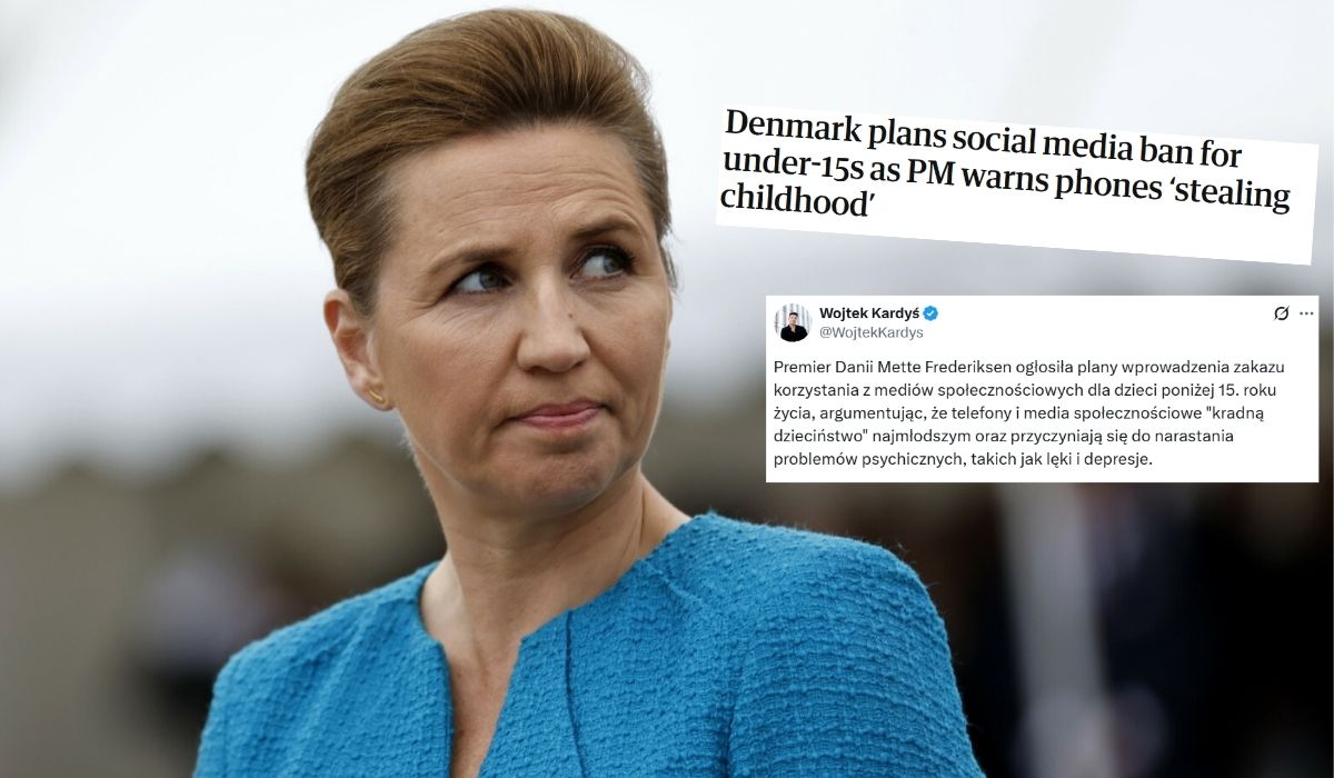 Dania chce zakazu korzystania z mediów społecznościowych poniżej 15. roku życia, bo "kradną dzieciństwo"