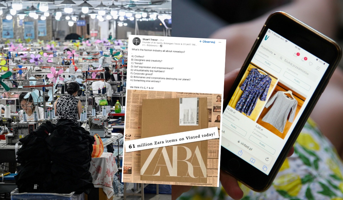 Zara, Shein i inne marki fast fashion zalewają Vinted, dzięki niskim cenom opanowują jeszcze jeden rynek