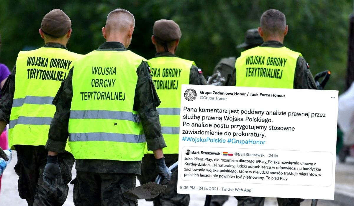 Grupa "Honor" skarżąca się prokuraturze na wpisy w internecie o wojsku ruszyła z pierwszymi zgłoszeniami