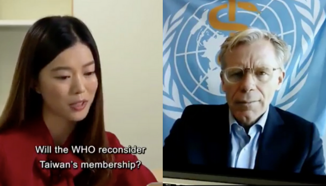 Ekspert WHO dość jasno pokazał dziennikarce, że nie będzie podskakiwał Chinom