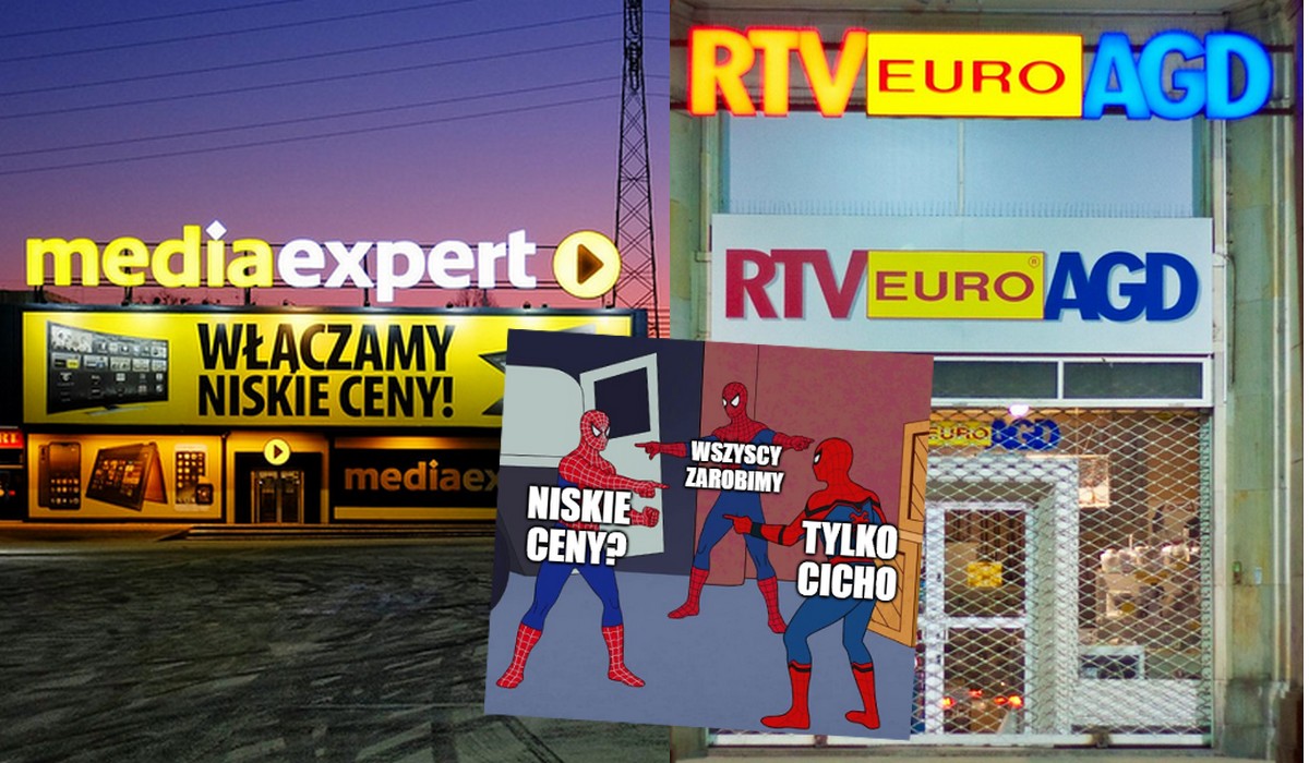 UOKiK wykrył zmowę cenową pomiędzy firmą i sklepami RTV Euro AGD, Media Markt i Media Expert
