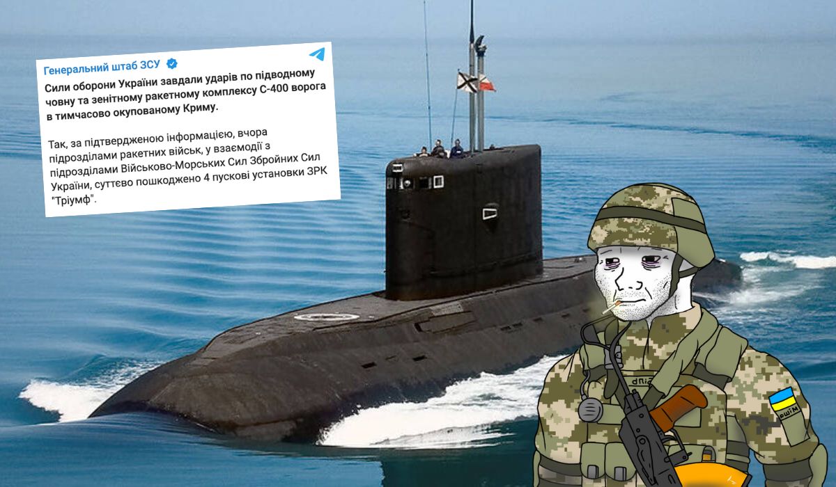 Rosyjski okręt podwodny stał się jeszcze bardziej podwodny, bo zatonął