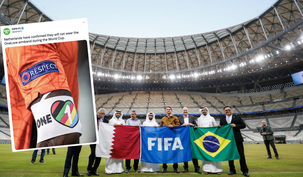 FIFA grozi piłkarzom żółtymi kartkami za ubieranie opasek "One Love" podczas meczów