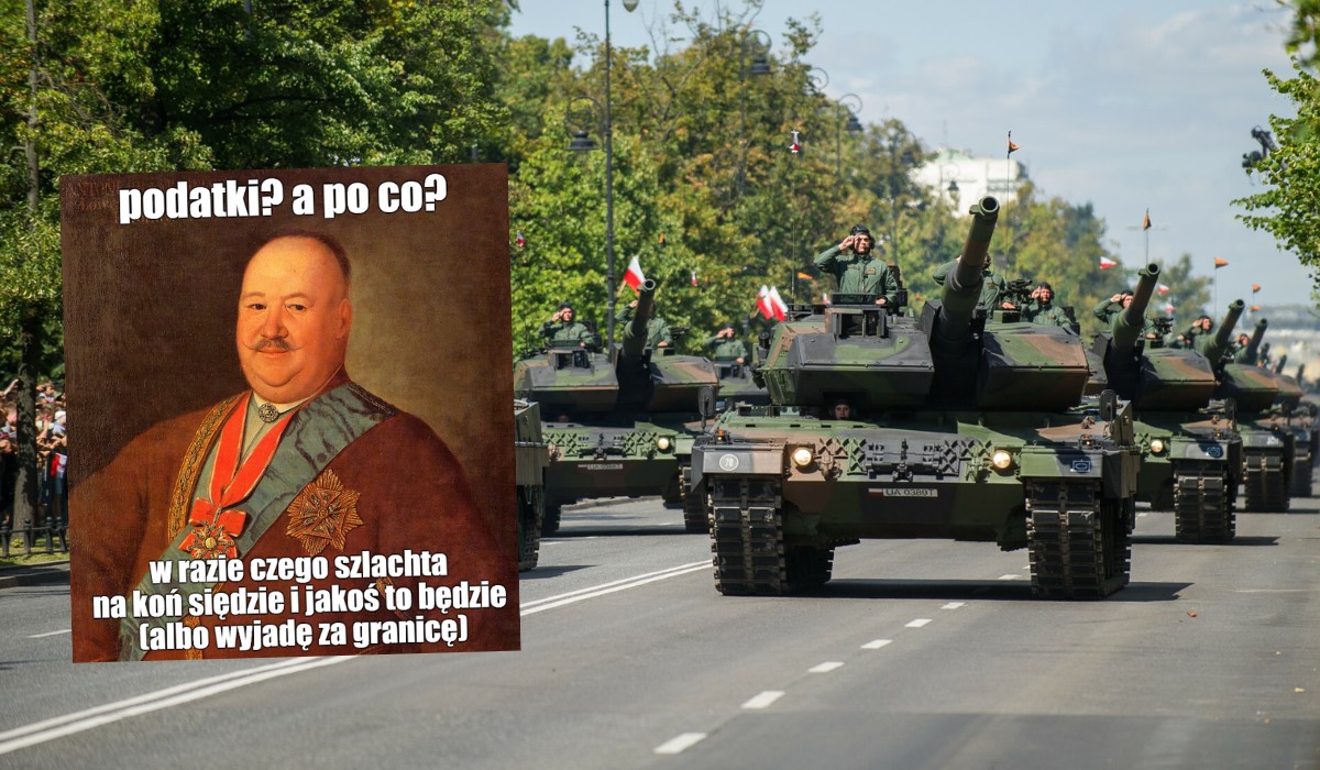Sondaż: większość Polaków nie chce płacić wyższych podatków, które mogłyby opłacić lepsze wojsko