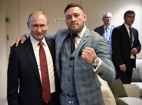 Conor McGregor o Putinie: "To jeden z największych przywódców naszych czasów"