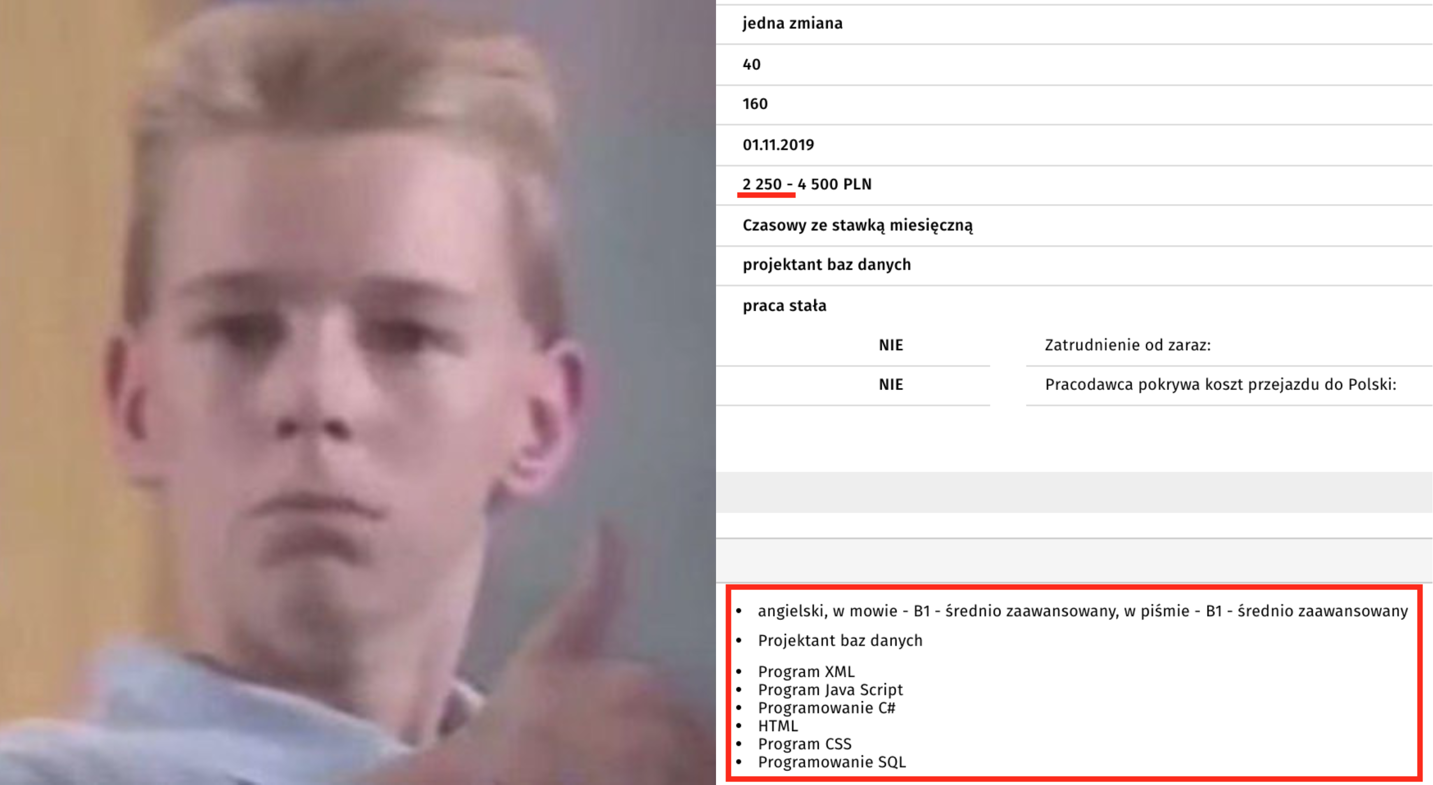 Praca w GUS: poszukiwany doświadczony programista za 2200 zł brutto