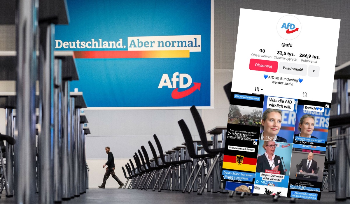 Niemcy: popularność prawicy na TikToku przeniosła się na realne wyniki wyborcze