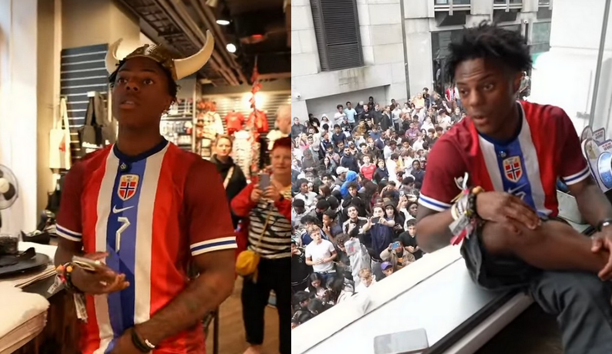 IShowSpeed wyjechał i już tęskni za Polską, w Norwegii został trochę sponiewierany