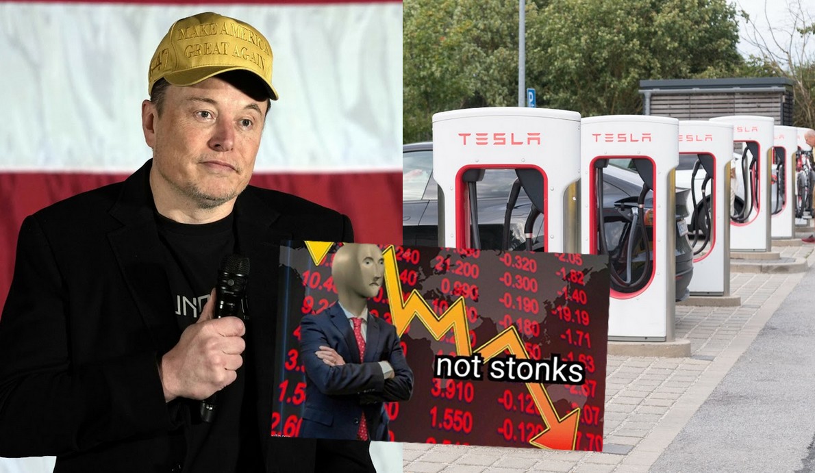 Tesla zmaga się ze spadkami cen akcji już 7 tygodni, najdłużej w swojej historii