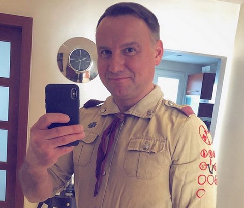 Andrzej Duda nie przytył od 1987:duda: