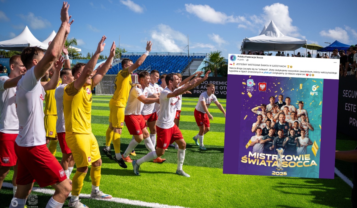 Polacy zostali mistrzami świata w piłce nożnej, ale tej sześcioosobowej
