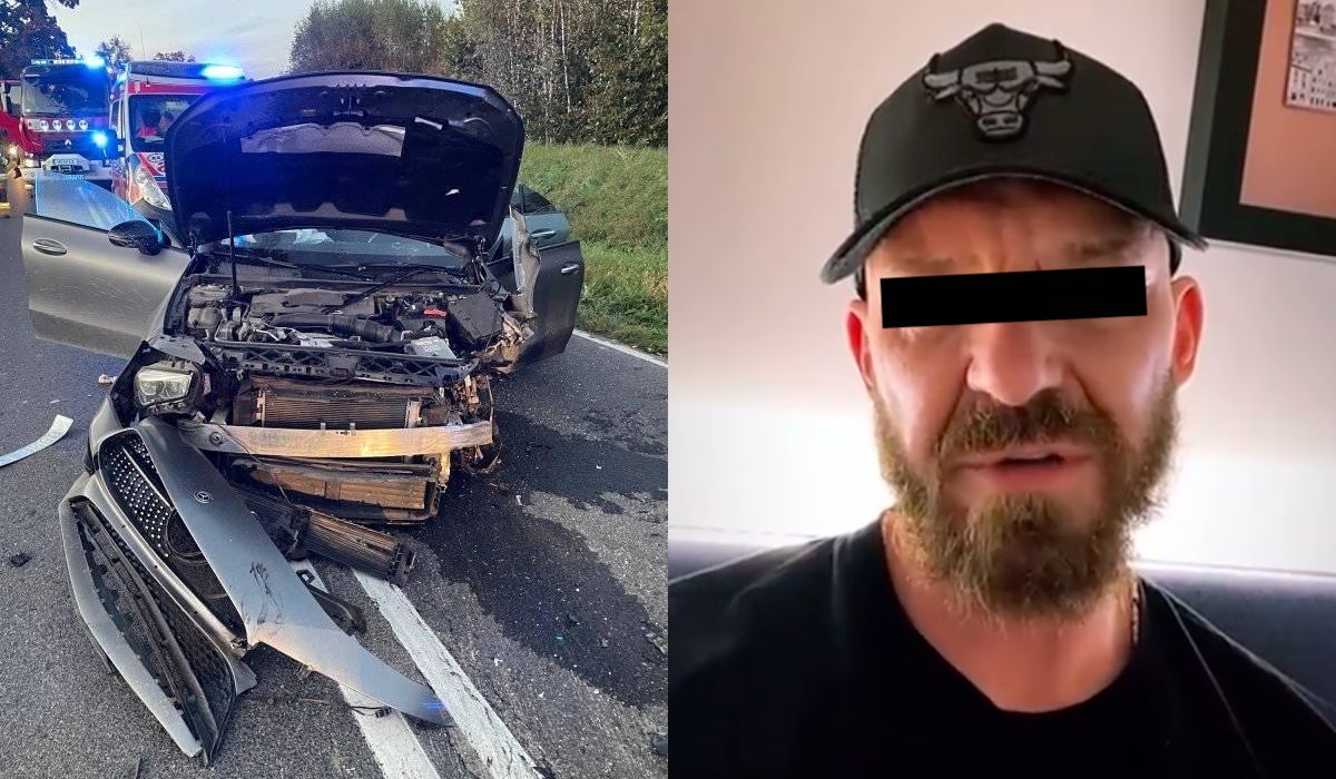 Prawnik od wypadku i pouczania, że trzeba mieć droższy samochód, miał we krwi kokainę, być może drogą