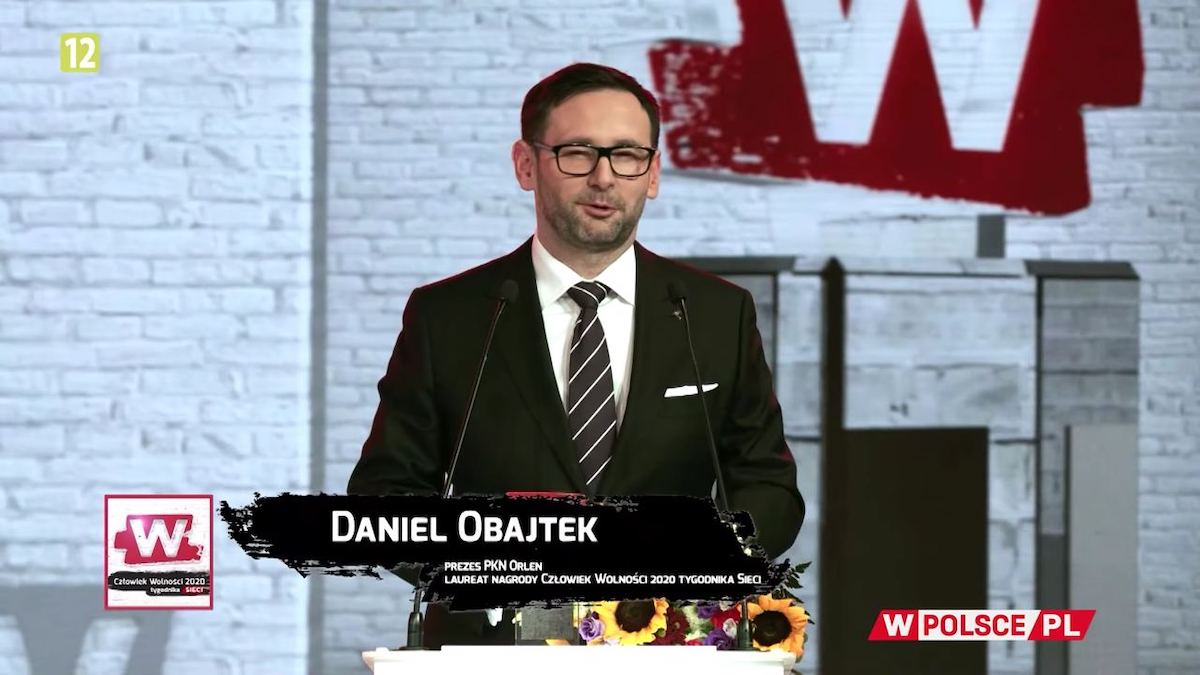 Gala Sieci: uczczono prezesa Obajtka, prezes NBP się wzruszył i nikt ani razu się nie zaśmiał