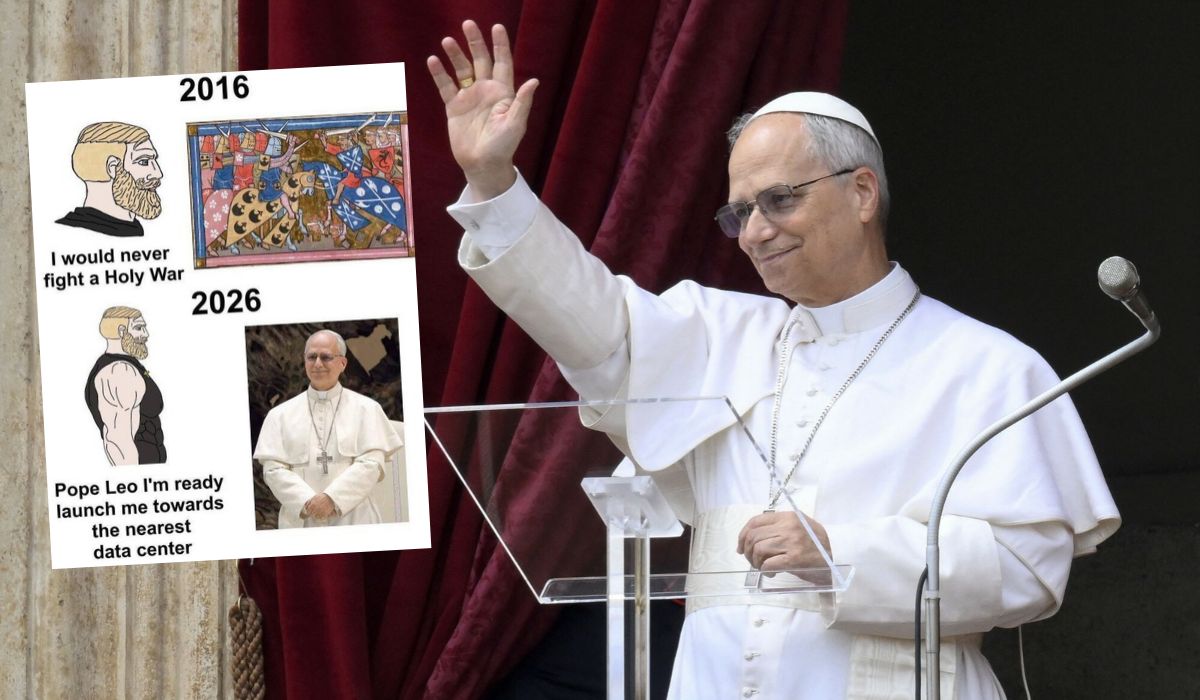 Papież proponuje artystom sojusz, żeby razem zwalczać nieludzką papkę z AI