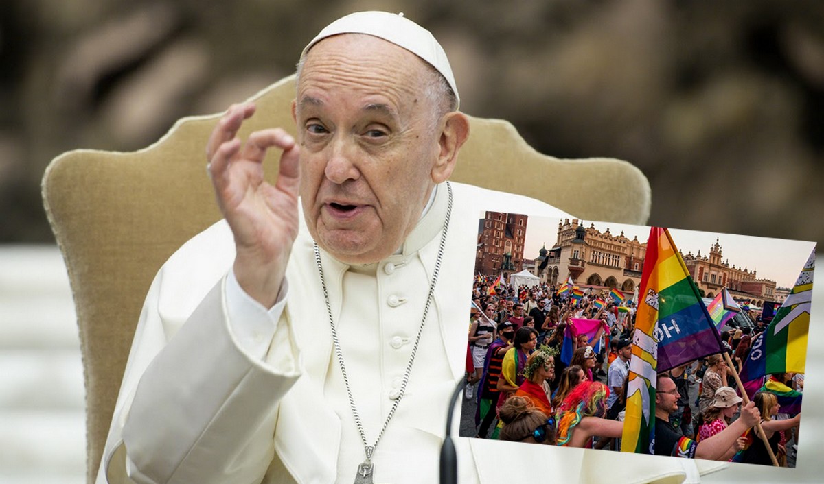 Papież Franciszek orzekł, że w sumie homose*sualiści nie mogą brać ślubów, ale można ich błogosławić