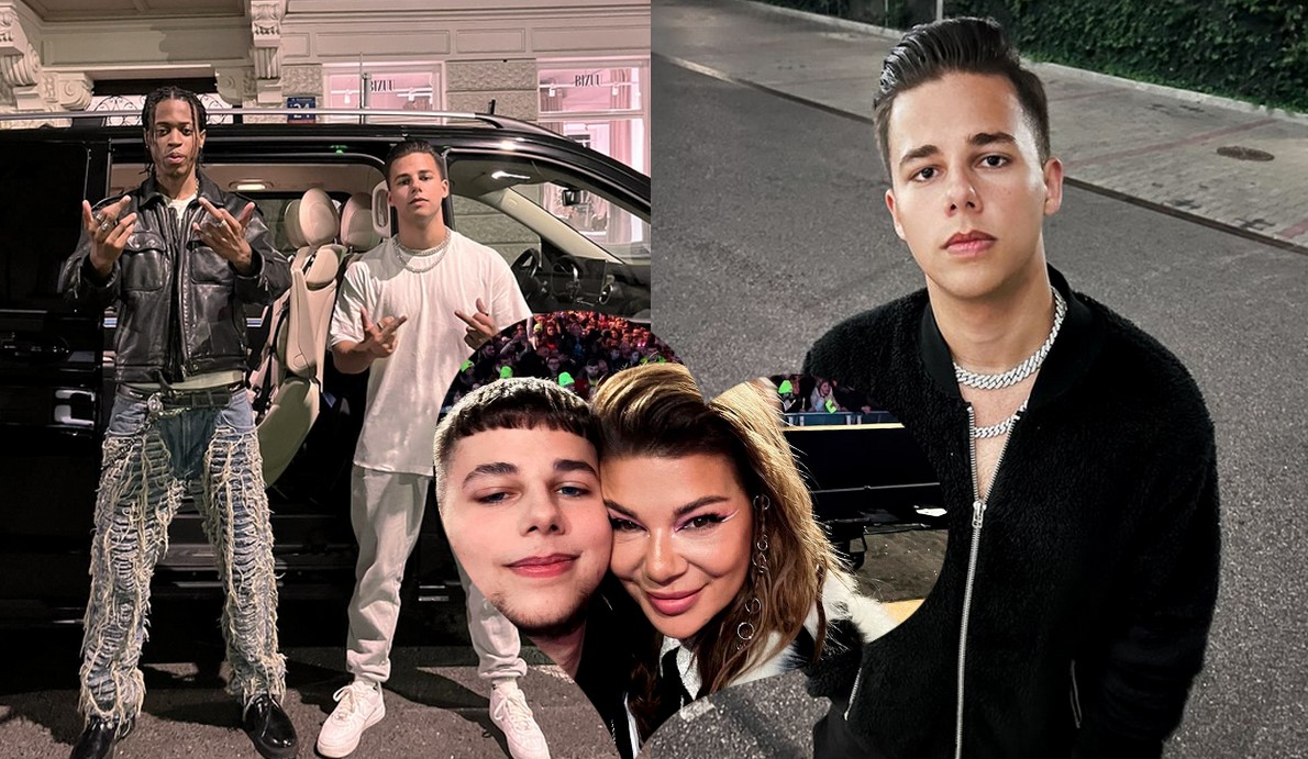 Syn Edyty Górniak znowu chciał być jak Mata i wypuścił swój rap