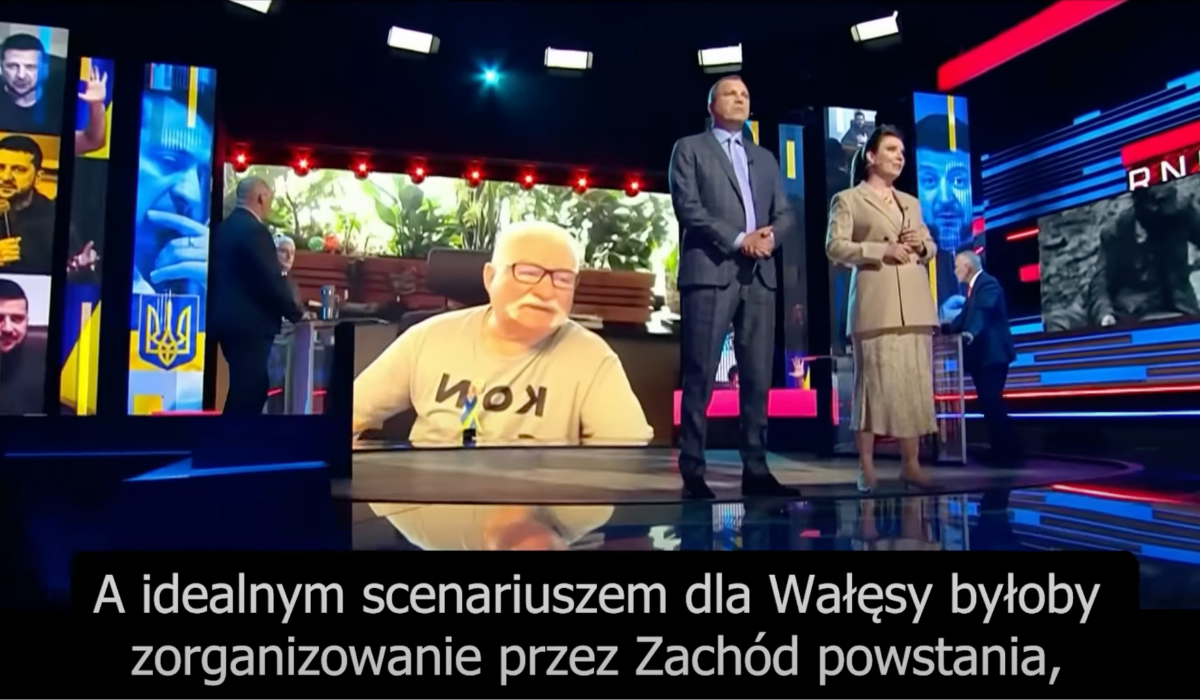 Rosyjska propaganda proponuje 5 mln euro za głowę Wałęsy