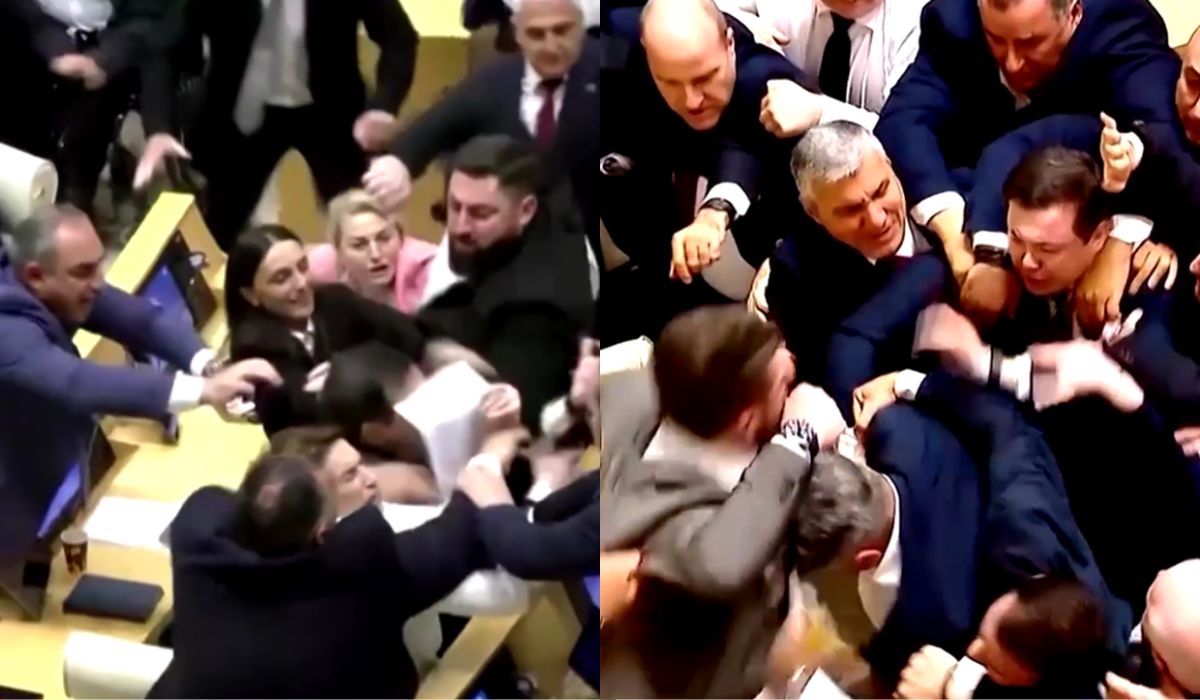 Gruzja: politycy w parlamencie znowu się pobili pielęgnując nową jakość w polityce