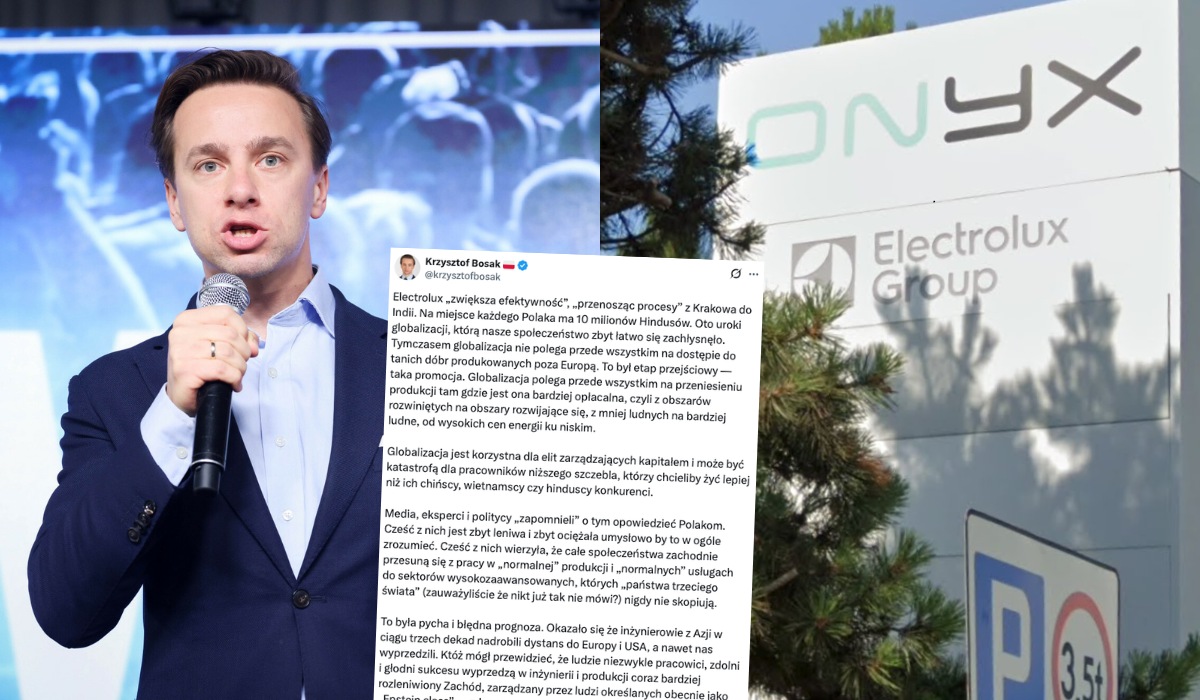 Konfederacja wzywa do bojkotu firmy Electrolux, która zwalnia Polaków i stawia na Indie