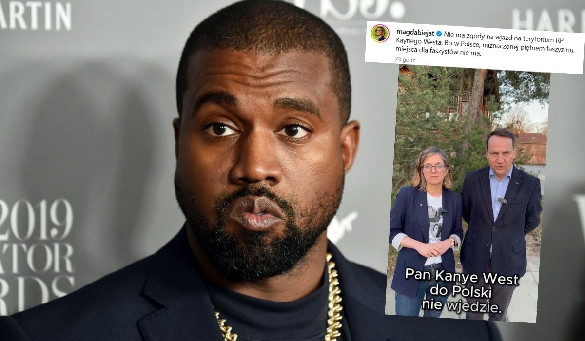 Sikorski króciutko: pan Kanye West do Polski nie wjedzie