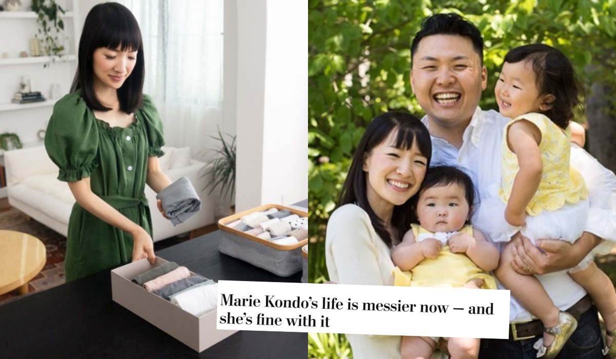 Marie Kondo, gwiazda sprzątania i medytacji, przyznaje, że nie ma siły sprzątać po trójce dzieci