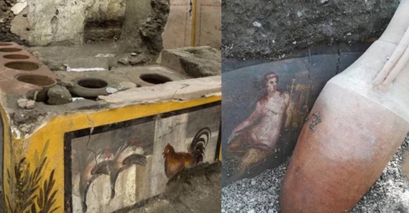 Włochy: archeolodzy odkryli w Pompejach antyczną budkę ze street foodem