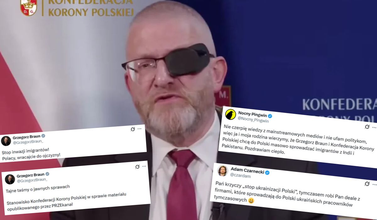 Grzegorz Braun odniósł się do afery ze sprowadzaniem imigrantów z Indii i tłumaczy wyborcom, że wszystko jest git