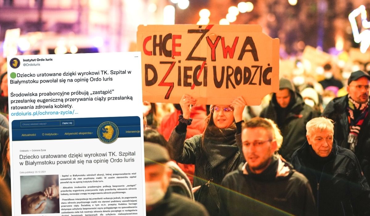 Białystok: szpital odmówił 26-latce aborcji, powołał się na opinię Ordo Iuris