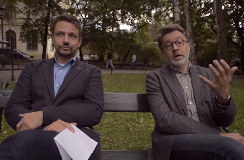 Rozkoszne fragmenty wywiadu z Rafałem Trzaskowskim zestawione z jego krakowskim spotem wyborczym :hearts: