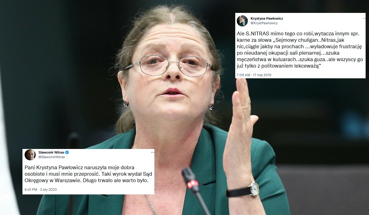 Najpierw Kaczyński, teraz Pawłowicz: po przegranej w sądzie musi przeprosić polityka PO, że trochę za dużo się powiedziało